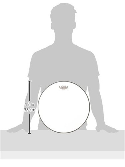 Remo 14SNARE Ambassador Hazy Trampet Derisi
