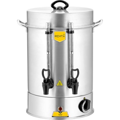 Remta R13 Standart Çay Makinesi, 120 Bardak, Gümüş Rengi, 2000 W, Paslanmaz Çelik Tüp Rezistans