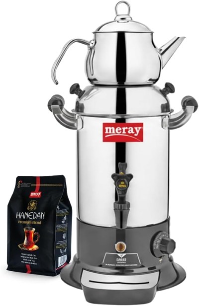Remta R29 Mini Tek Demlikli Çay Semaveri, 5 lt, Paslanmaz Çelik