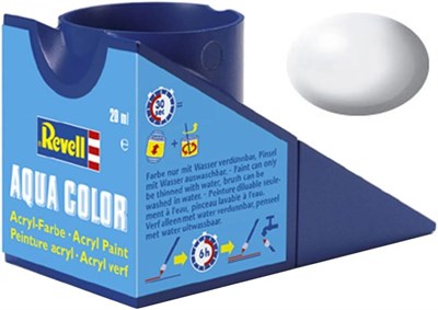 Revell - Su Bazlı Maket Boyası Beyaz İpek 18 Ml (36301)