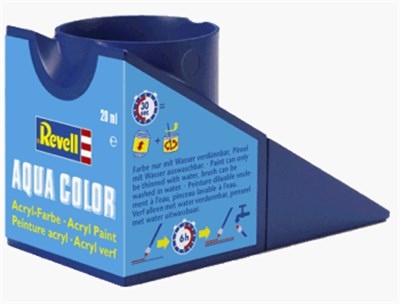Revell - Su Bazlı Maket Boyası Gümüş Metalik 18 Ml (36190)