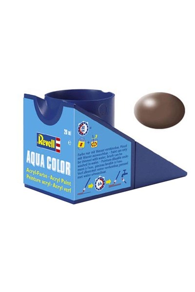Revell - Su Bazlı Maket Boyası Kahverengi İpek 18 Ml (36381)