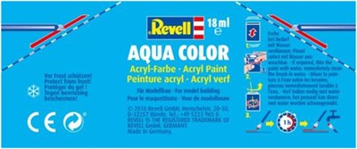 Revell - Su Bazlı Maket Boyası Koyu Mavi İpek 8Ml (36350)