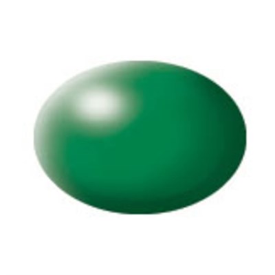 Revell - Su Bazlı Maket Boyası Yaprak Yeşili İpek 18 Ml (36364)