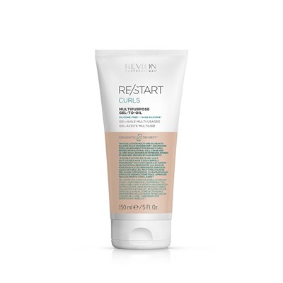 Revlon Professional Restart Curls Multipurpose Gel-To-Oil 150ml Sulfate & Silicone Free