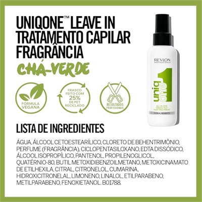 Revlon Professional Uniqone Hair Treatment Green Tea 150ml