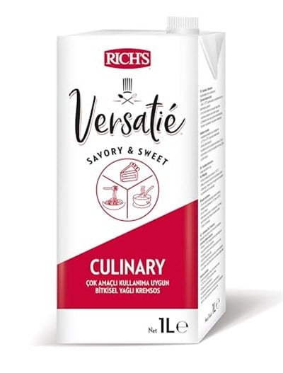 Richs Versatie Culinary - Çok Amaçlı Kullanıma Uygun Bitkisel Yağlı Kremsos - 1 L