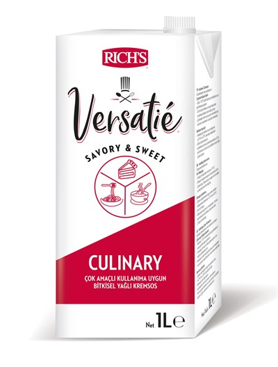 Richs Versatie Culinary - Çok Amaçlı Kullanıma Uygun Bitkisel Yağlı Kremsos - 1 L