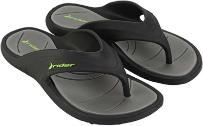 Rider Erkek Cape Xvii Ad düz sandalet, Gri, 44 EU