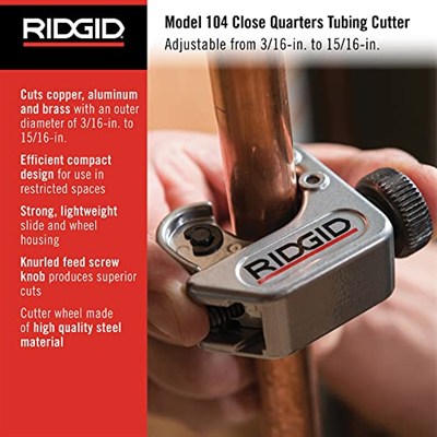 Ridgid 32985 5-24 Mm Avuç Içi Boru Kesici