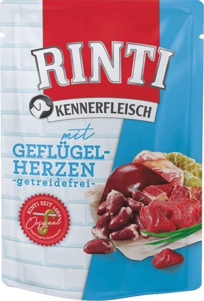 Rinti Yürekli Pouch Köpek Maması 400G