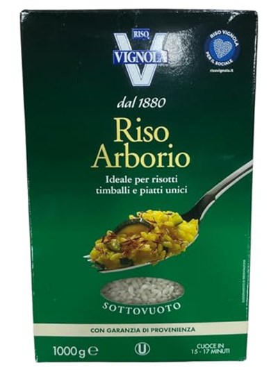 RİSO VİGNOLA Risotto Arborio Pirinç 1 Kg