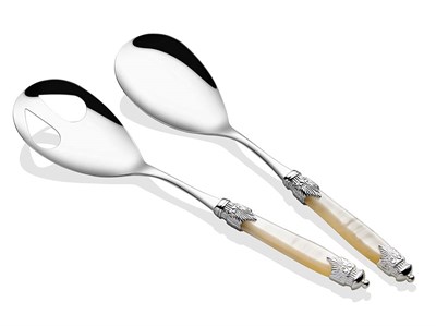 Rivadossi Arianna Chrome Krem Salata Servis Seti