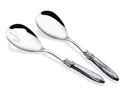 Rivadossi Laura Chrome Gri Salata Servis Seti