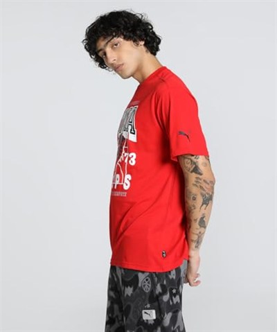 Rival Rage 4 Erkek Kırmızı Basketbol T-Shirt 68545202