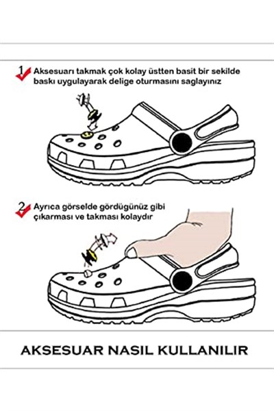 Roket Bileklik Terlik Süsü Terlik Aksesuarı - CRS0143