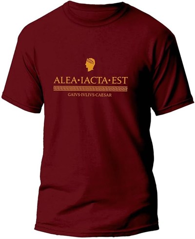 ROMA - ALEA IACTA EST - Özel Tasarım Tişört-1 -