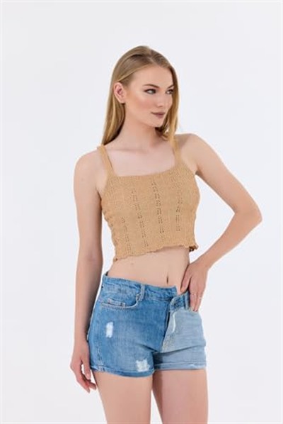 ROMANTİK TRİKO CROP