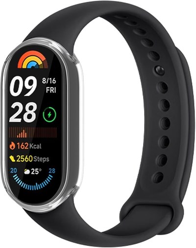 Rongep [Soft-Case] Xiaomi Mi Band 10 ile Uyumlu 360° Kasa Koruyucu Kılıf Yumuşak TPU Malzeme Dokunmatiği ve Netliği Etkilemeyen Darbelere Karşı Xiaomi Mi Band 10 Ekran Koruyuculu Kılıf (Şeffaf)