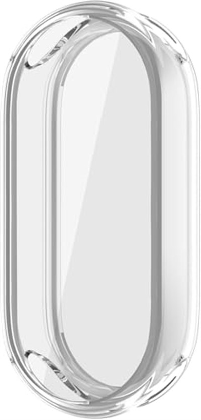 Rongep [Soft-Case] Xiaomi Mi Band 10 ile Uyumlu 360° Kasa Koruyucu Kılıf Yumuşak TPU Malzeme Dokunmatiği ve Netliği Etkilemeyen Darbelere Karşı Xiaomi Mi Band 10 Ekran Koruyuculu Kılıf (Şeffaf)