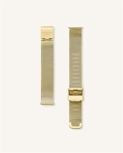 ROSEFIELD QMWMG.S235 Gold 14mm Çelik Kordon