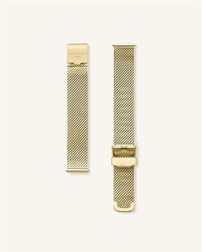 ROSEFIELD QMWMG.S235 Gold 14mm Çelik Kordon