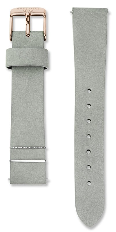 ROSEFIELD WMGRS.S141 Gri 16mm Deri Kayış