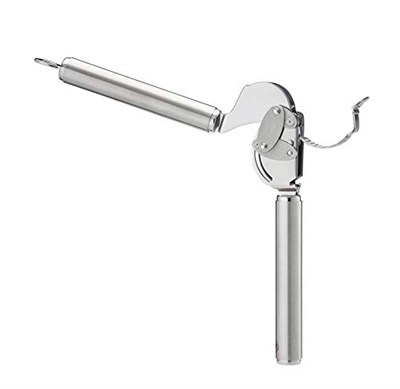 Rösle Sarımsak Presi 12895 - Paslanmaz Çelik 20 cm, Profesyonel Kalitede Zencefil ve Sarımsak Presi, Katlanır Süzgeçli, Bulaşık Makinesinde Yıkanabilir