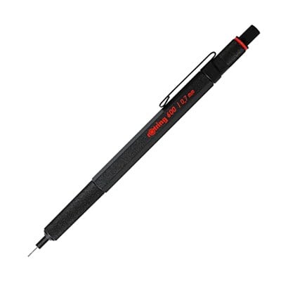 Rotring 600 Versatil Uçlu Kurşun Kalem Siyah,0.7 mm