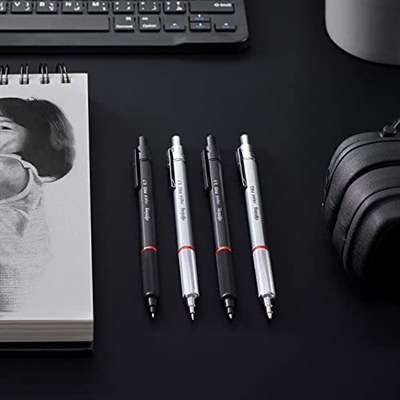 Rotring Rapid PRO Mekanik Kurşun Kalem, Gümüş, 0.7 mm