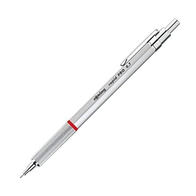 Rotring Rapid PRO Mekanik Kurşun Kalem, Gümüş, 0.7 mm