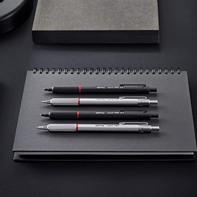 Rotring Rapid PRO Mekanik Kurşun Kalem, Gümüş, 0.7 mm