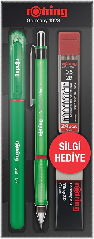 Rotring Visuclick Jel Okul Seti 0,7 mm - Turuncu