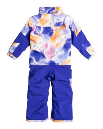 Roxy Sparrow Jumpsuit 2-7 Yaş Çocuk Kayak Tulumu-ERLTS03012 WBB1-BRIGHT WHITE PANSY PANSY RG 2Y