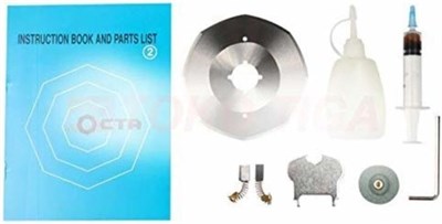 RS 100 245 W Yuvarlak Bıçaklı Astar Kumaş Bez Kesim Motoru