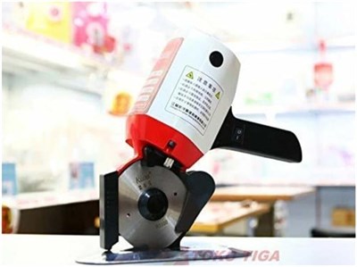 RS 100 245 W Yuvarlak Bıçaklı Astar Kumaş Bez Kesim Motoru