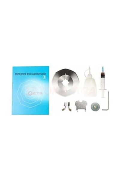 RS 100 245 W Yuvarlak Bıçaklı Astar Kumaş Bez Kesim Motoru