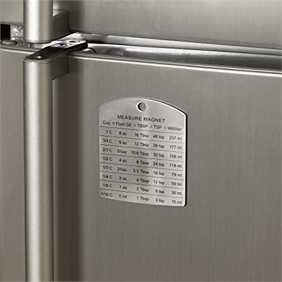 RSVP International Endurance Magnet Koleksiyonu Paslanmaz Çelik, Dönüşüm Mıknatısı, 4.125x3.5
