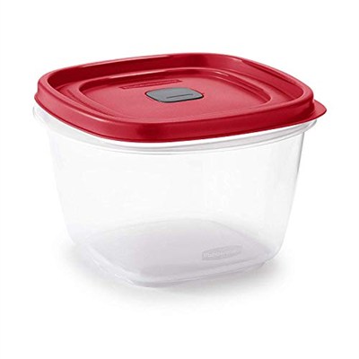 Rubbermaid 2030330 Easy Find Vented Lid Food Storage Containers, 7-Cup (3)