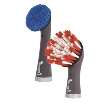 Rubbermaid Reveal Power Scrubber takılabilir ovma ve XL fırça başlığı, kablosuz, elektrikli, pille çalışan ovma fırçası, mutfak/ocak/tabak çanak çömlek/çatal bıçak takımı/cihazlar için ideal, 2 adet