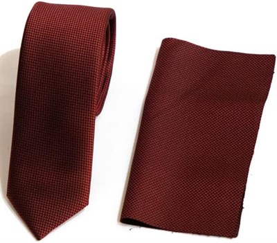 Ruben Cardin Ruben Cardin 1.Kalite Özel Desenli Bordo Kravat Mendil Seti bordo Tek Ebat bordo Tek Ebat ars-306