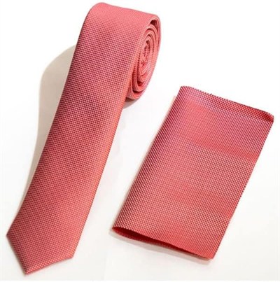 Ruben Cardin Ruben Cardin 1.Kalite Özel Desenli Pembe Kravat Mendil Seti pembe Tek Ebat pembe Tek Ebat ars-341