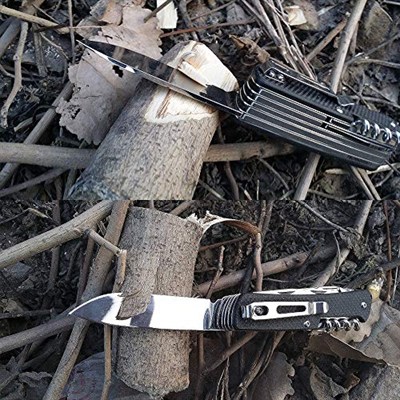 Ruike bıçak TREKKER LD51-B, çok yönlü fonksiyonel çakı Tirbuşon, kablo ve – Verbieger, cımbız, makas etc. – Yeni Benture.