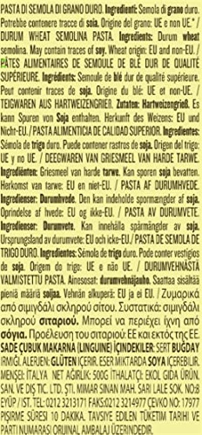Rummo Linguine No:13 500 Gr