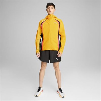 Run Ultwve Raincell Erkek Sarı Koşu Yağmurluk 52579938