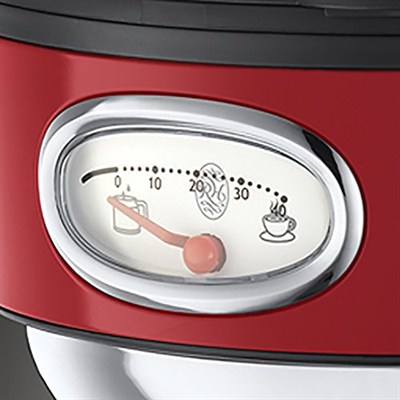 Russell Hobbs 21700-56 Retro Ribbon Filtre Kahve Makinesi Kırmızı, 10 Fincana Kadar, 1.25 L Cam Sürahi, Retro Tasarım, Demleme ve Isıtma Ekranı, Otomatik Kapanma, Isıtma Plakası, 1000W