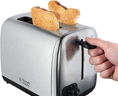 Russell Hobbs 24080-56 İki Dilimli Ekmek Kızartma Makinesi Macera-24080-56, Gümüş