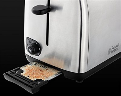 Russell Hobbs 24080-56 İki Dilimli Ekmek Kızartma Makinesi Macera-24080-56, Gümüş