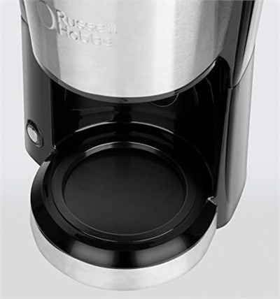 Russell Hobbs 24210-56 Mini Kahve Makinesi, Kompakt, 650 Watt, 5 Fincana Kadar, Paslanmaz Çelik, 0,6 Litre - Seçenekler: Kahve Makinesi, Mini su ısıtıcısı, Mini cam su ısıtıcısı