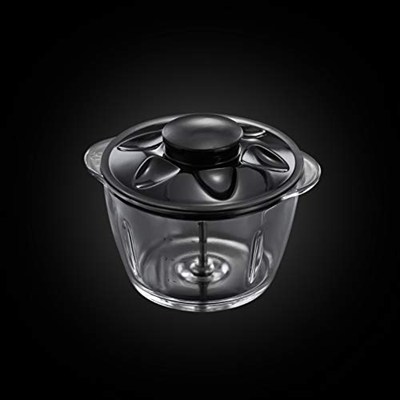 Russell Hobbs 24660-56 Mini Doğrayıcı Desire, Tek Elle Kontrol Düğmesi, Kapak Dahil 500 Ml Cam Kap, Sebze Doğrayıcı, Elektrikli Karıştırıcı, Sebzeler, Meyveler ve Etler İçin, Kırmızı